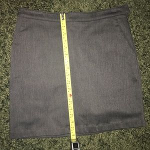 Steel Grey Ann Taylor Skirt Size 10
